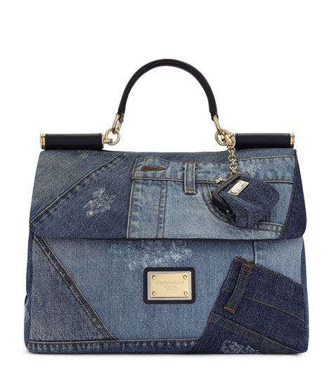 vintage dolce and gabbana handbags|dolce and gabbana denim handbags.